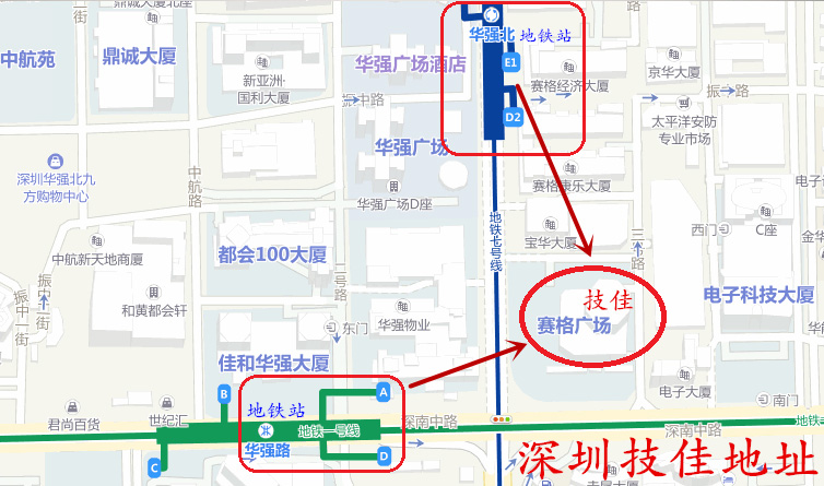 技佳数据恢复深圳_地铁路线